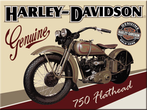 Magnet - Harley Davidson Flathead 