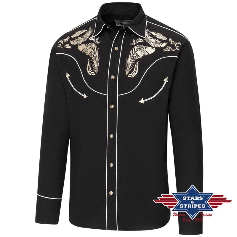 Dixon - Stars & Stripes Westernhemd für Herren