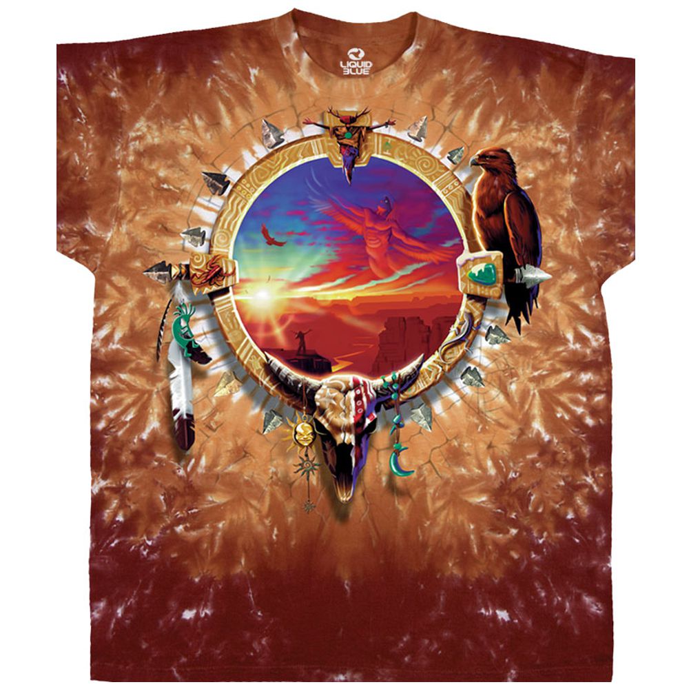 Liquid Blue T-Shirt - Canyon Sunset