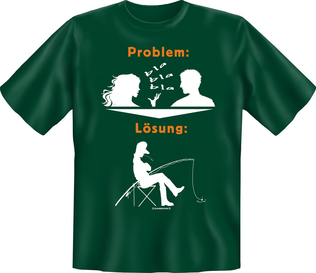 Fun T-Shirt - Angeln - Problem Angeln