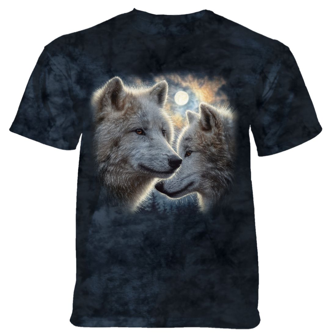 The Mountain T-Shirt - Moonlit Wolf Mates