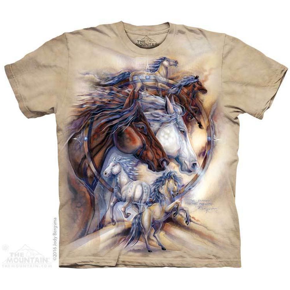 The Mountain T-Shirt - The Journey Is The Reward