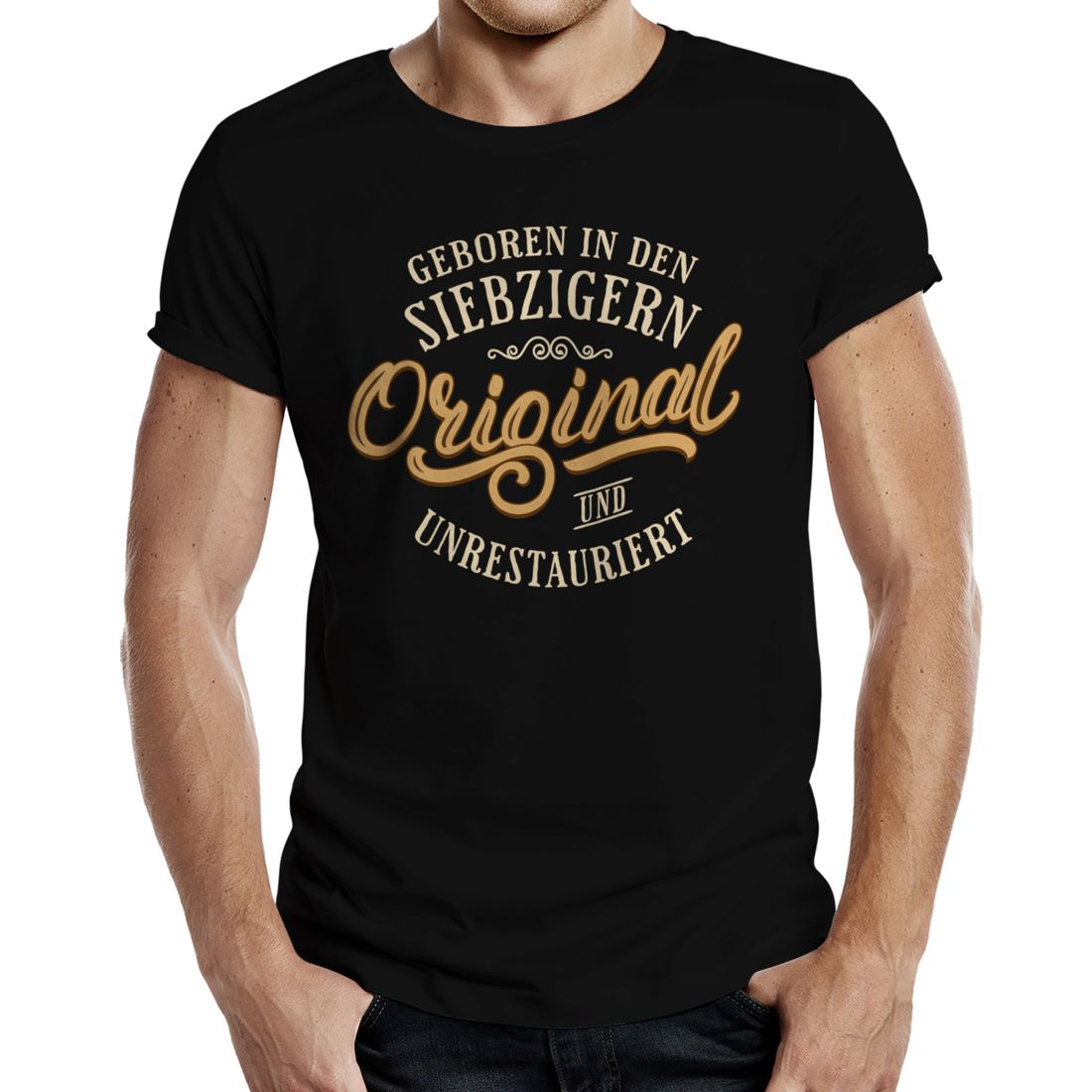 Fun T-Shirt - Geboren in den Siebzigern