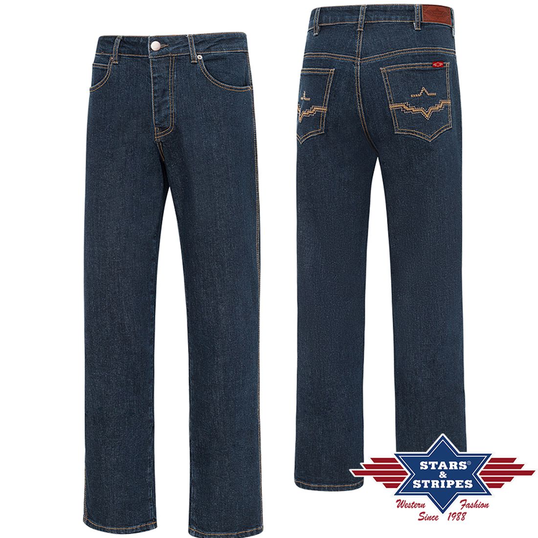 Reduziert - Western-Jeans für Herren - Owen, Bundweite 36 inch / 90 cm