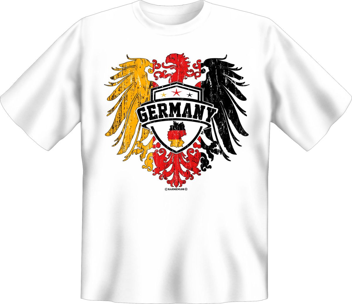T-Shirt - Deutschland - Germany mit Bundesadler III