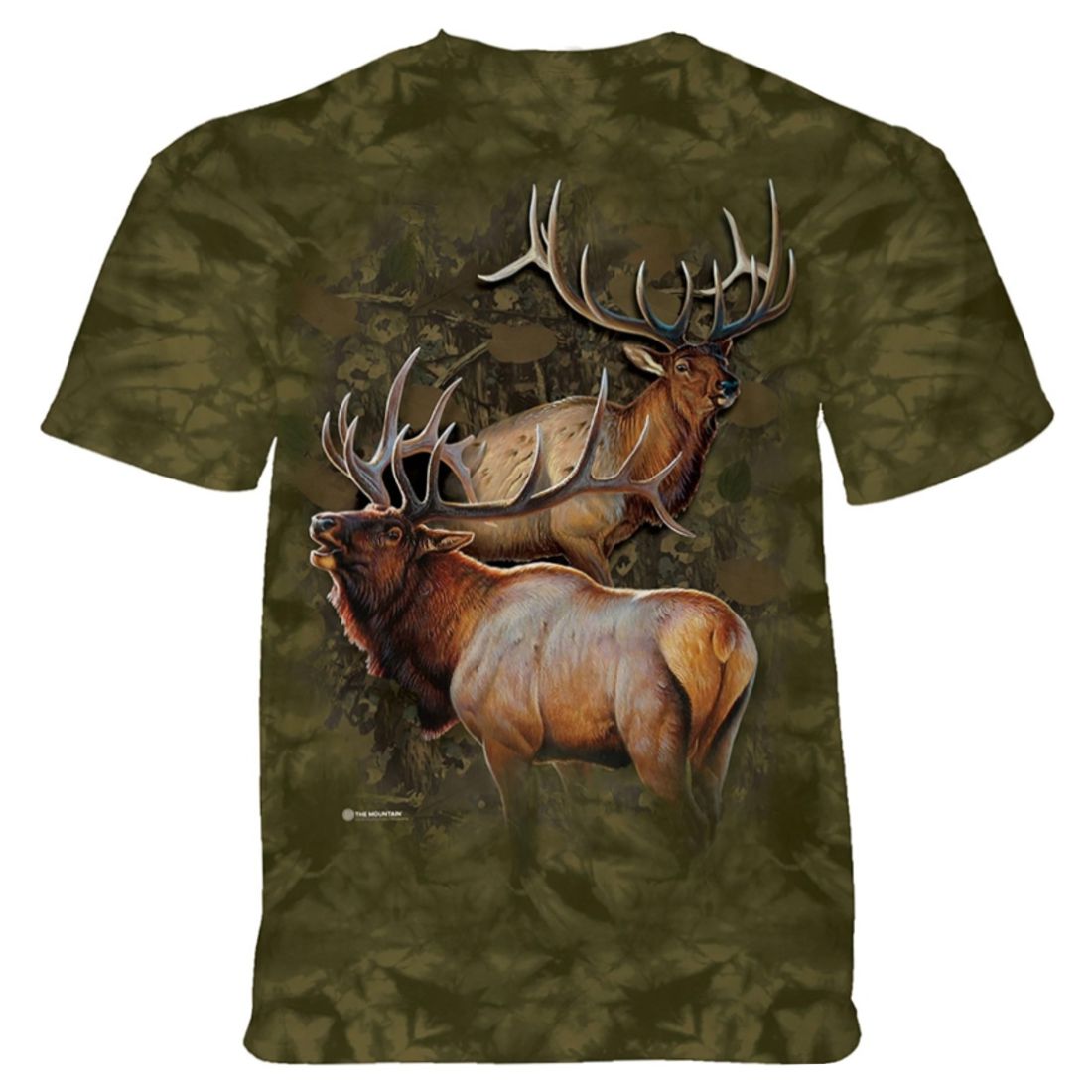 The Mountain T-Shirt - Woodland Elk Duo