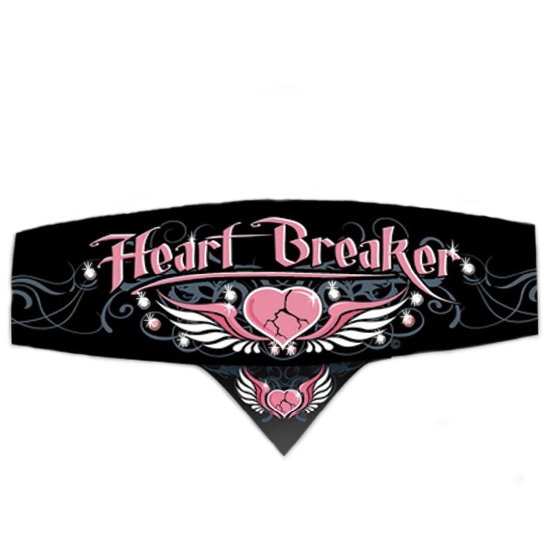 Platinum Ladies Stirnband / Chop Top - Heart Breaker