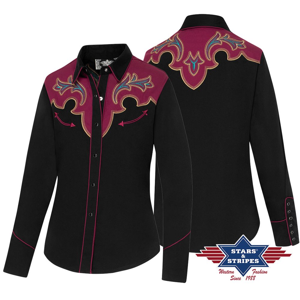 Westernbluse - Jenna