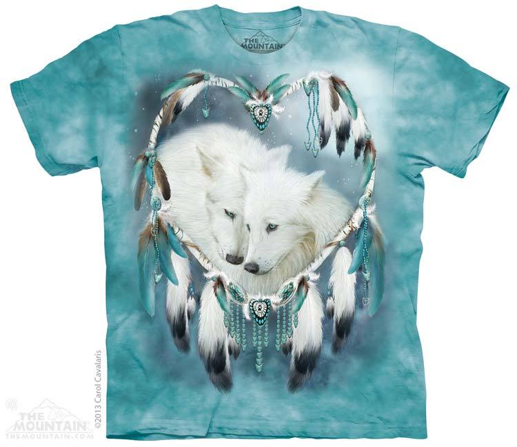 The Mountain T-Shirt - Wolf Heart