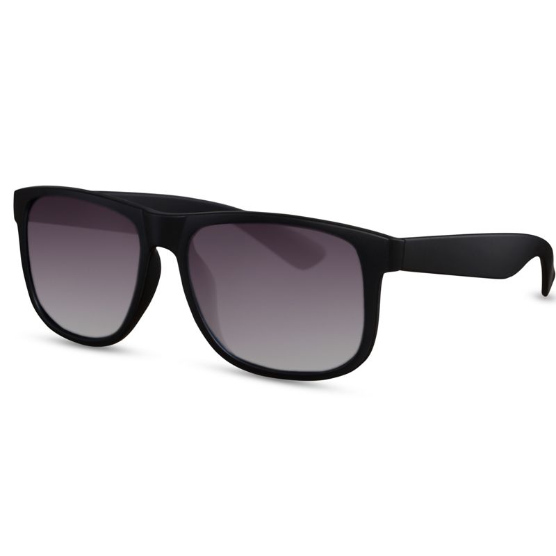 Wayfarer Sonnenbrille, schwarz