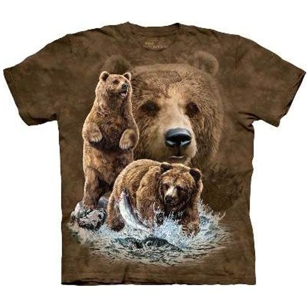 The Mountain T-Shirt - Find 10 Brown Bears