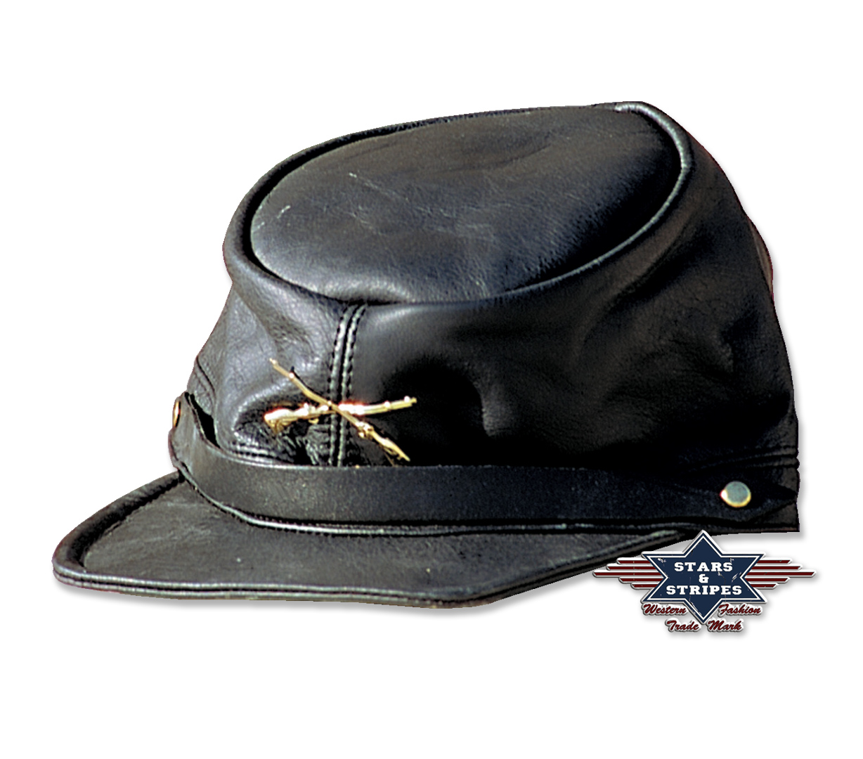 Westerncap von Stars & Stripes - US Cavalry, Schwarz