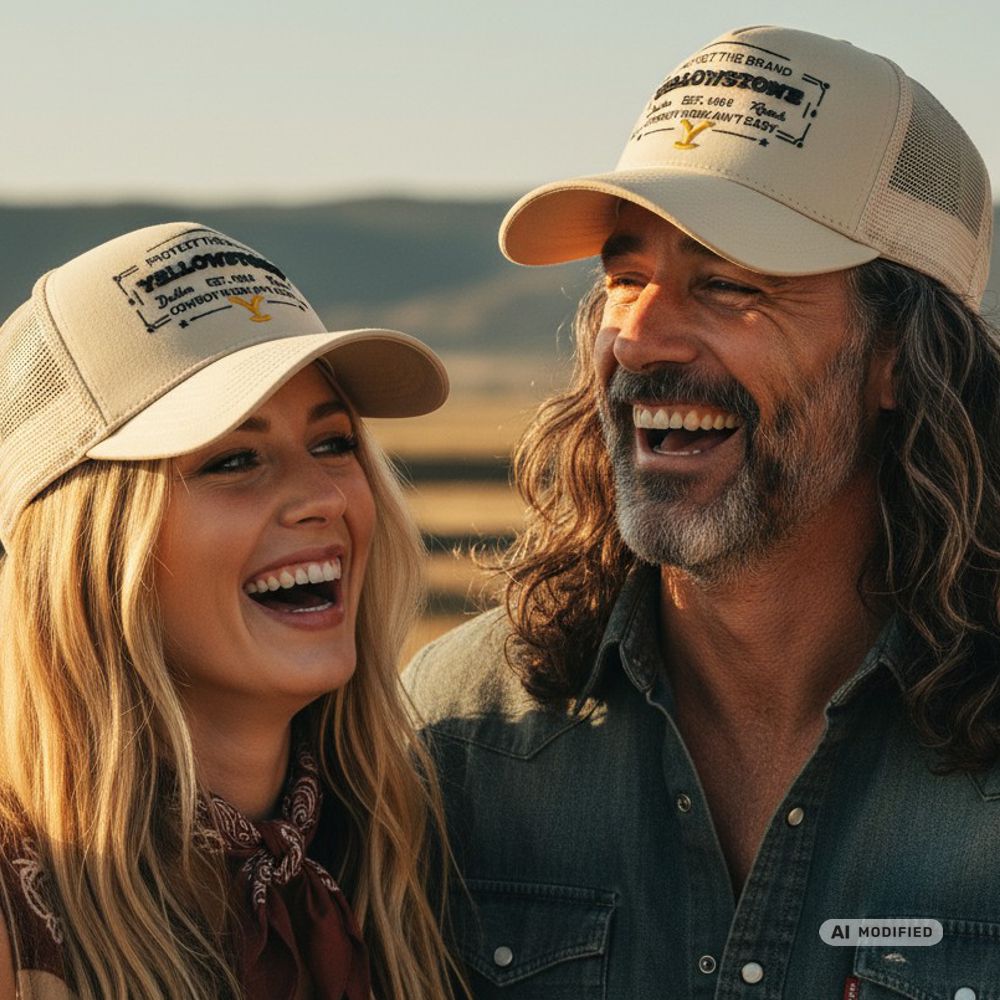 Western Mesh Basecap - Yellowstone Collection - Protect The Brand