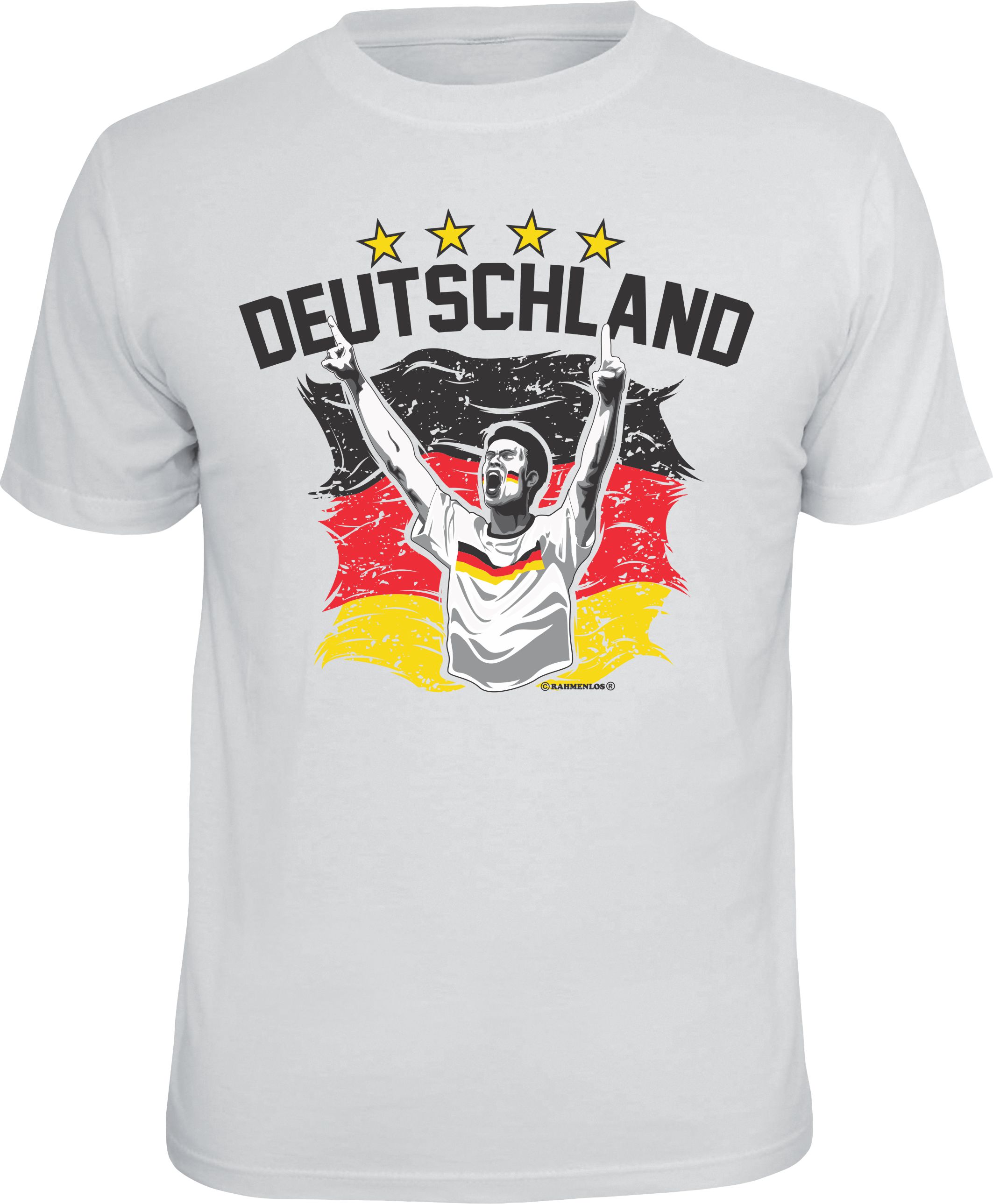 T-Shirt - Fußball - 4. Stern für Deutschland