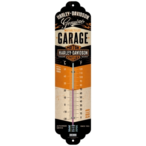 Thermometer - Harley Davidson - Garage