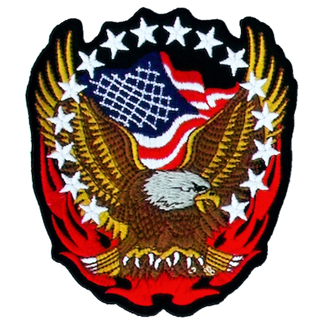 Aufnäher / Bügelpatch - Fire Eagle USA Flag