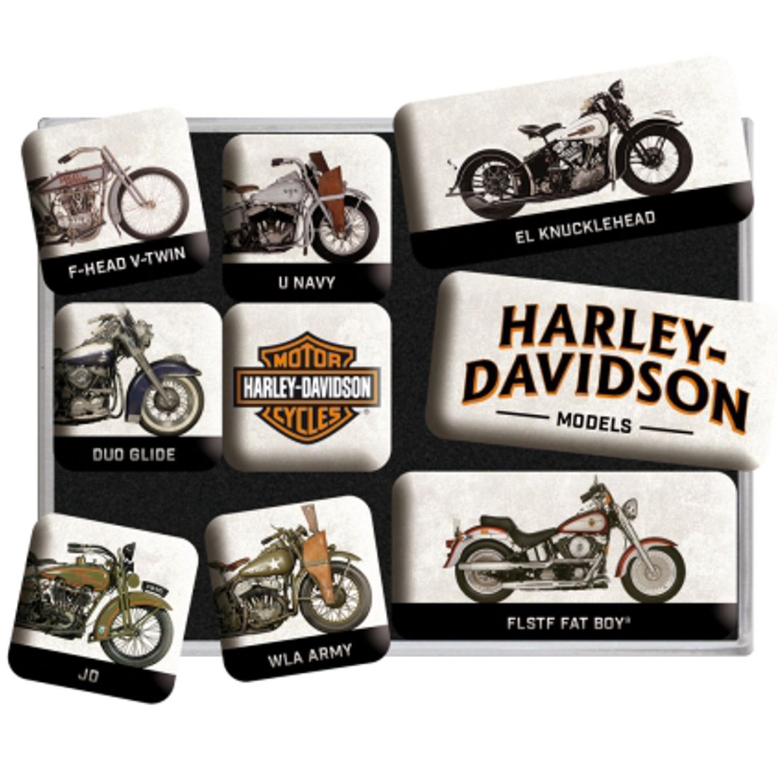 Magnet-Sparset - Harley Davidson - Model Chart
