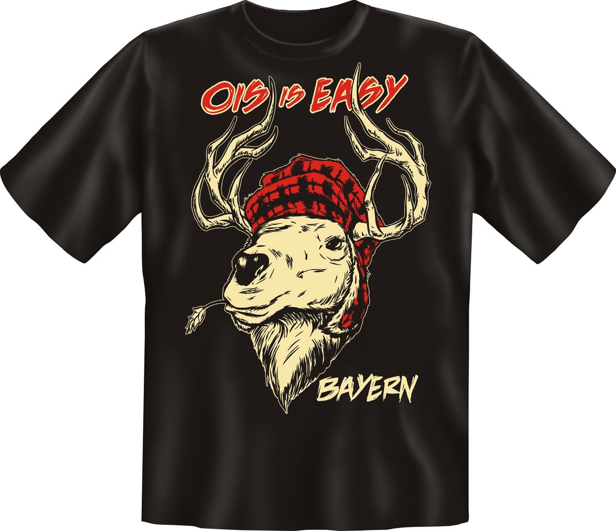 Fun T-Shirt - Bayern - Ois Is Easy