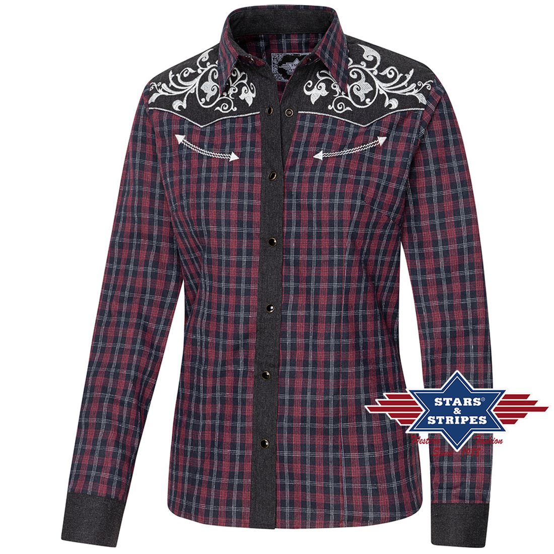 Westernbluse - Abby