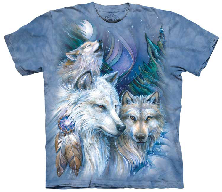 Wolf T-Shirt von The Mountain - Unforgetable Journey