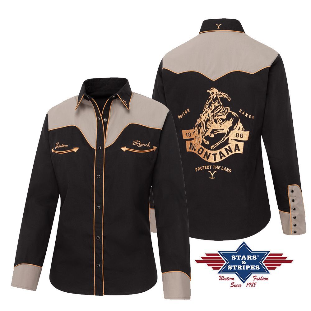 Westernbluse - Yellowstone Collection - Cowgirl